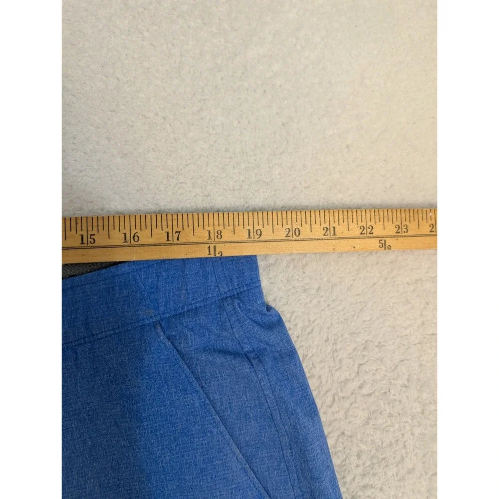 Men's 40x10 Under Armour Match Play Golf Shorts Ultra Blue Grip Waist‎ Stretch